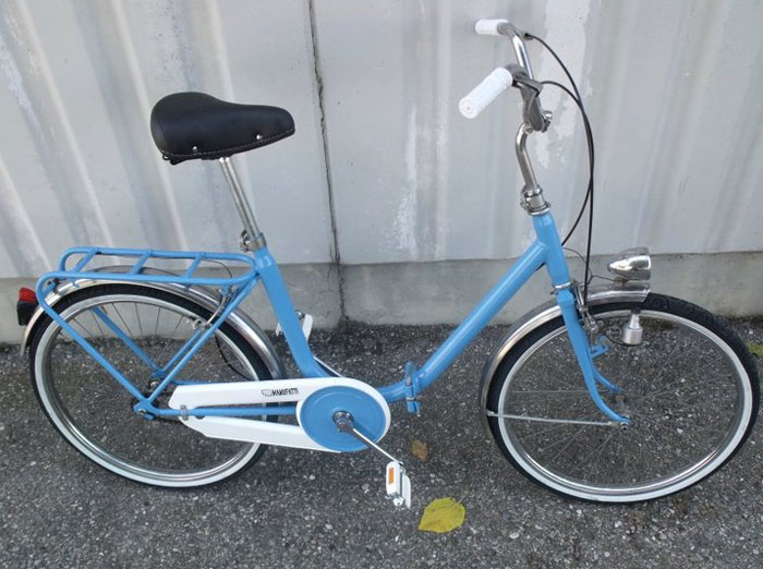 restyling bici pieghevole tipo "Graziella"
